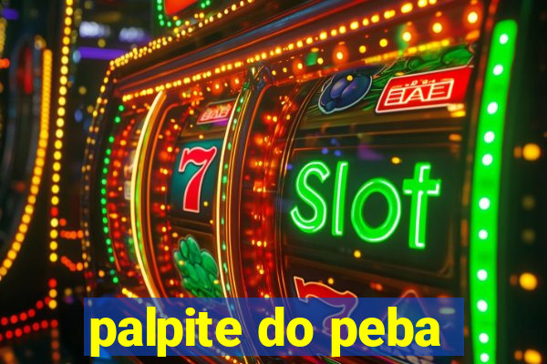 palpite do peba